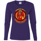 T-Shirts Purple / S Siberian Bull Women's Long Sleeve T-Shirt