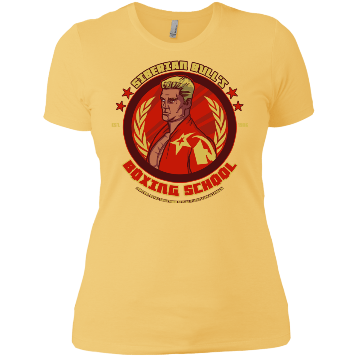 T-Shirts Banana Cream/ / X-Small Siberian Bull Women's Premium T-Shirt