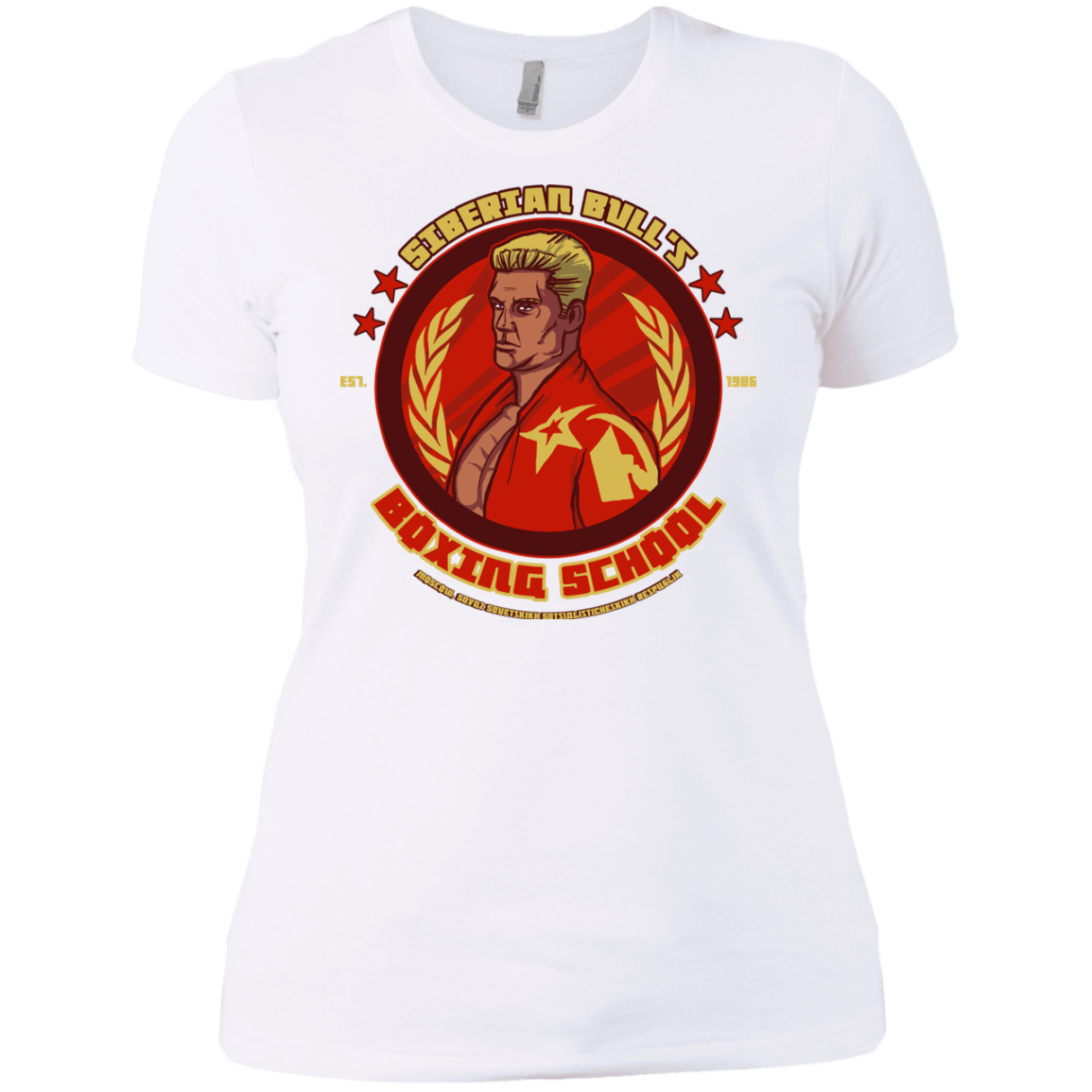 T-Shirts White / X-Small Siberian Bull Women's Premium T-Shirt