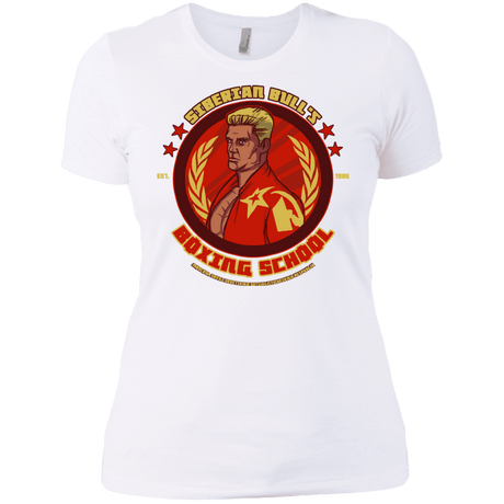 T-Shirts White / X-Small Siberian Bull Women's Premium T-Shirt