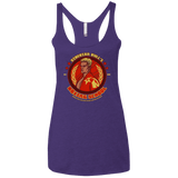 T-Shirts Purple Rush / X-Small Siberian Bull Women's Triblend Racerback Tank