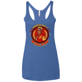 T-Shirts Vintage Royal / X-Small Siberian Bull Women's Triblend Racerback Tank