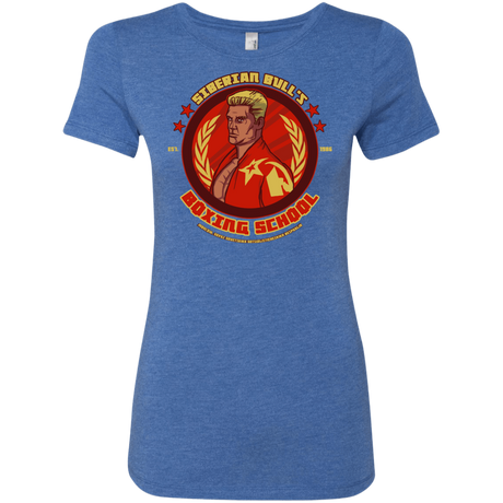 T-Shirts Vintage Royal / S Siberian Bull Women's Triblend T-Shirt