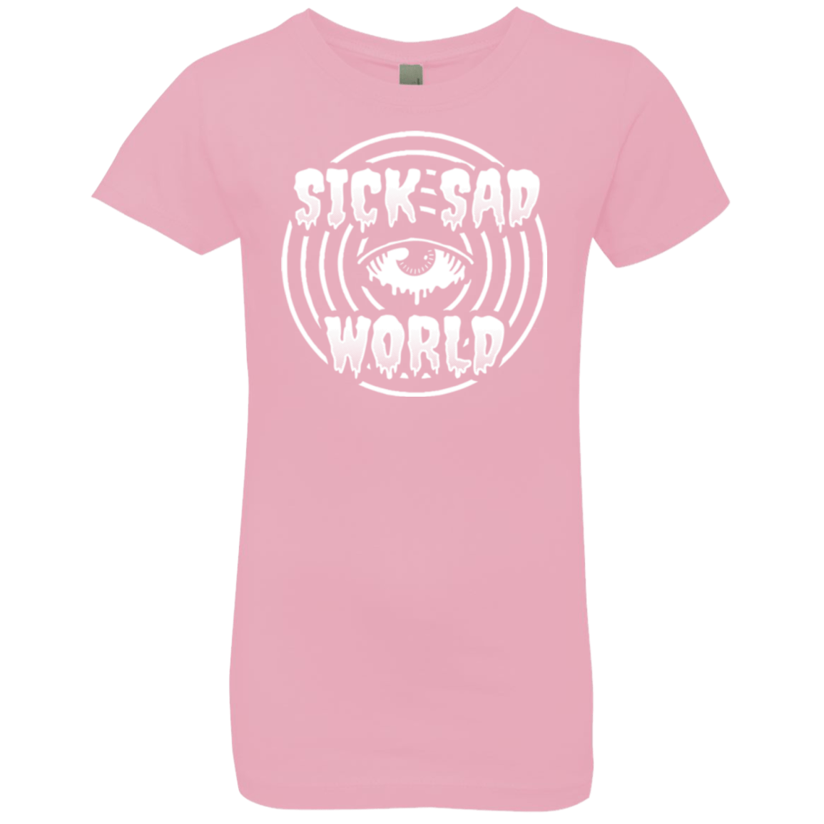 T-Shirts Light Pink / YXS Sick Sad World Girls Premium T-Shirt