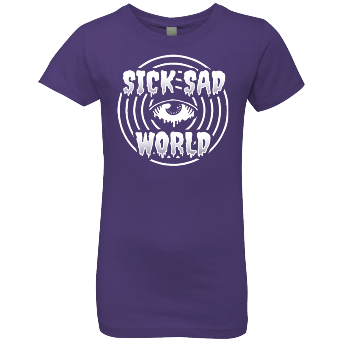 T-Shirts Purple Rush / YXS Sick Sad World Girls Premium T-Shirt