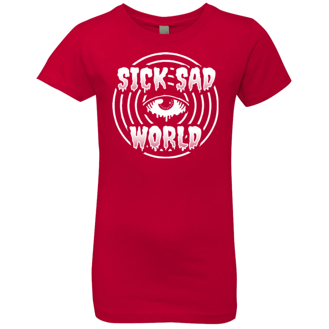 T-Shirts Red / YXS Sick Sad World Girls Premium T-Shirt