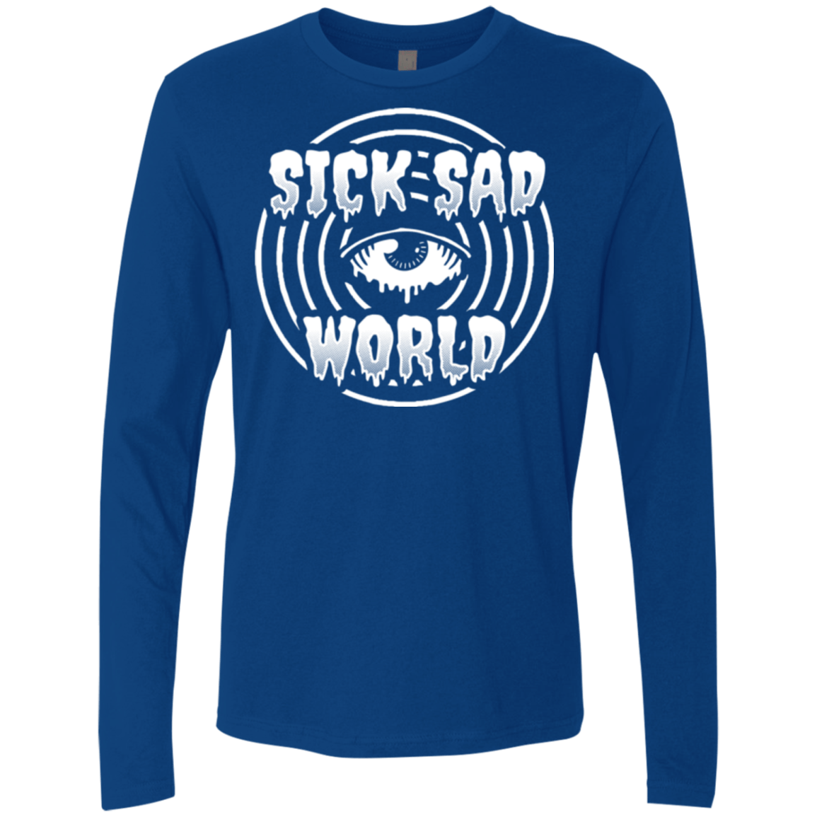 T-Shirts Royal / Small Sick Sad World Men's Premium Long Sleeve