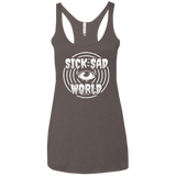 T-Shirts Macchiato / X-Small Sick Sad World Women's Triblend Racerback Tank