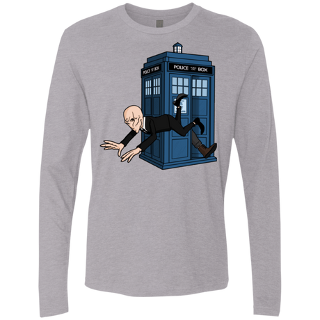 T-Shirts Heather Grey / Small Silence Falls Men's Premium Long Sleeve