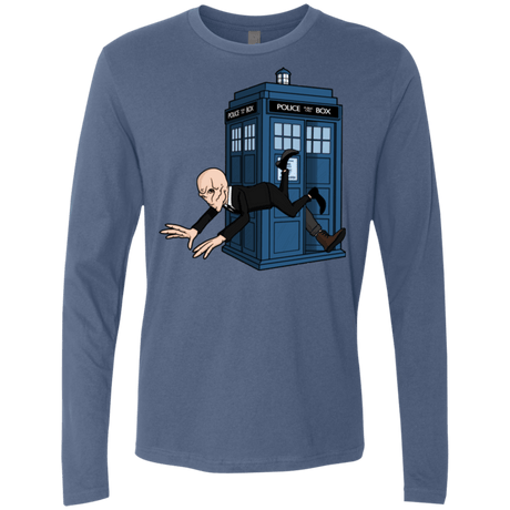 T-Shirts Indigo / Small Silence Falls Men's Premium Long Sleeve
