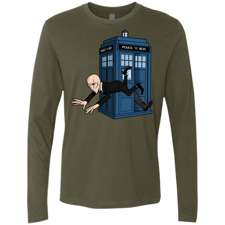 T-Shirts Military Green / Small Silence Falls Men's Premium Long Sleeve