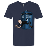 T-Shirts Midnight Navy / X-Small Silence Falls Men's Premium V-Neck