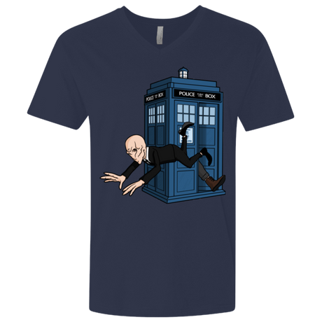 T-Shirts Midnight Navy / X-Small Silence Falls Men's Premium V-Neck