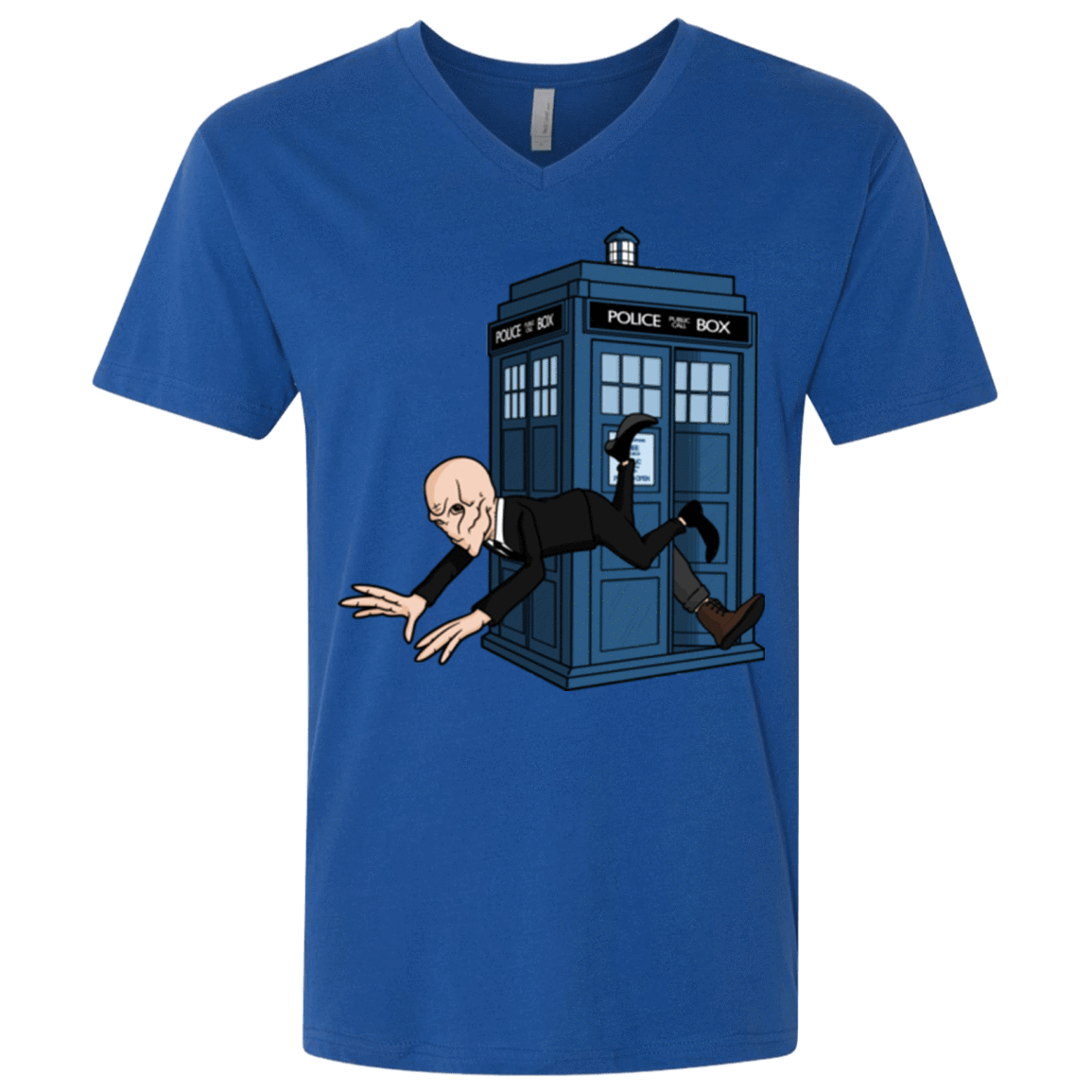 T-Shirts Royal / X-Small Silence Falls Men's Premium V-Neck