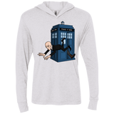 T-Shirts Heather White / X-Small Silence Falls Triblend Long Sleeve Hoodie Tee