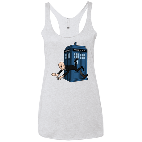 T-Shirts Heather White / X-Small Silence Falls Women's Triblend Racerback Tank