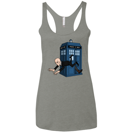 T-Shirts Venetian Grey / X-Small Silence Falls Women's Triblend Racerback Tank