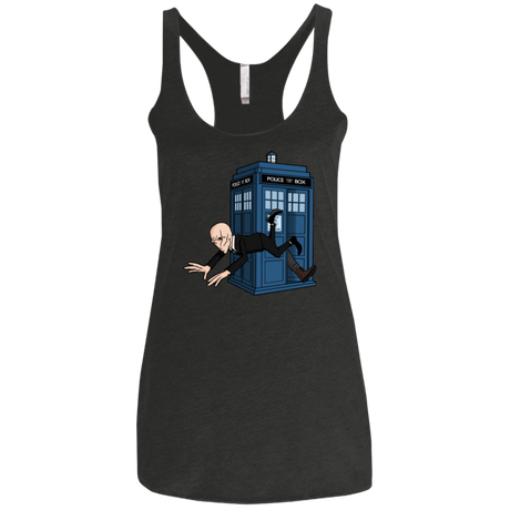 T-Shirts Vintage Black / X-Small Silence Falls Women's Triblend Racerback Tank