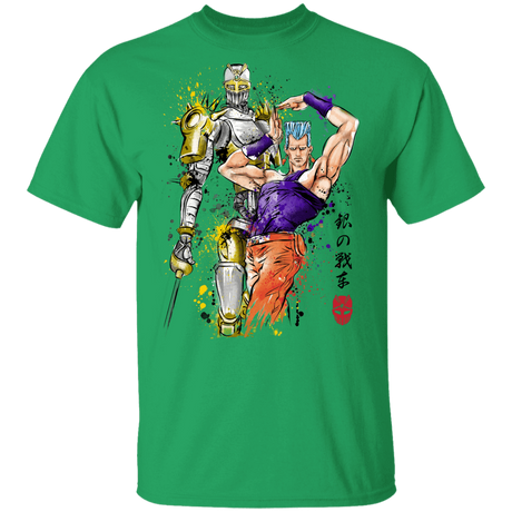 T-Shirts Irish Green / YXS Silver Chariot Watercolor Youth T-Shirt