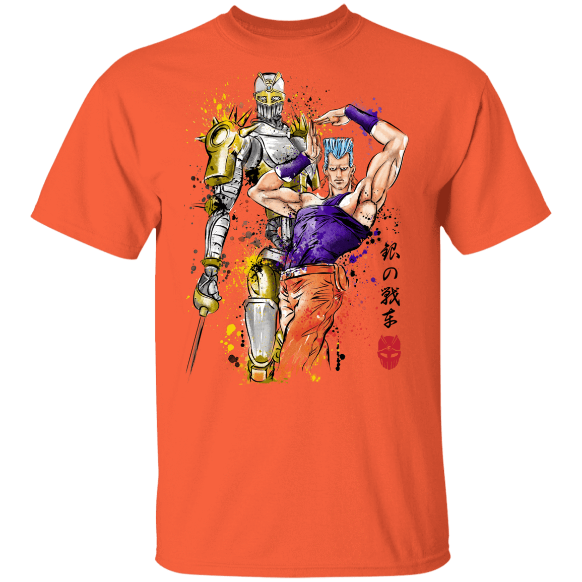 T-Shirts Orange / YXS Silver Chariot Watercolor Youth T-Shirt