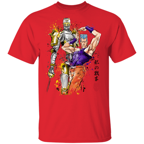 T-Shirts Red / YXS Silver Chariot Watercolor Youth T-Shirt