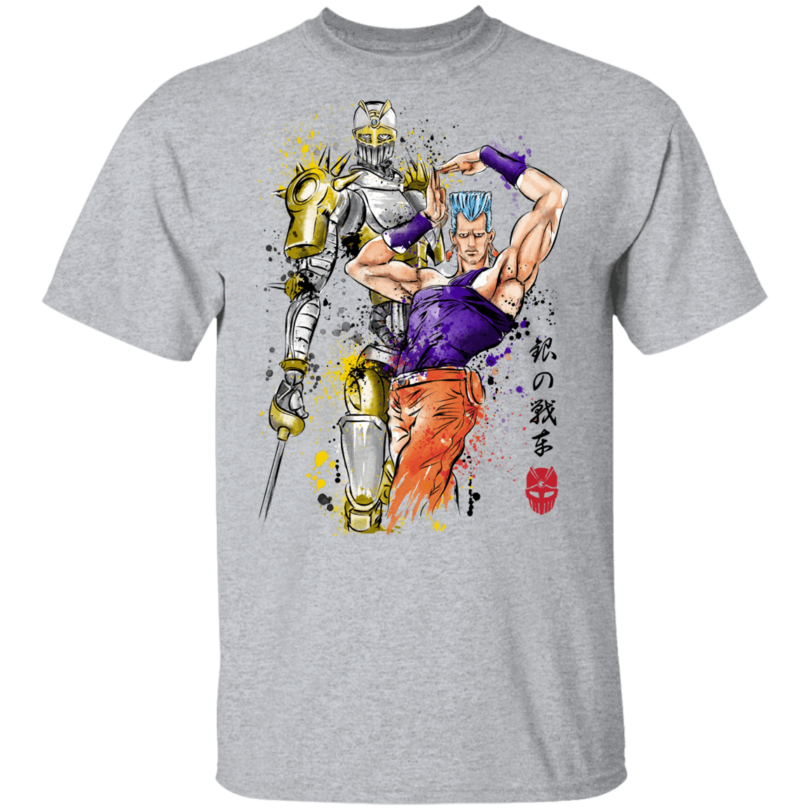 T-Shirts Sport Grey / YXS Silver Chariot Watercolor Youth T-Shirt