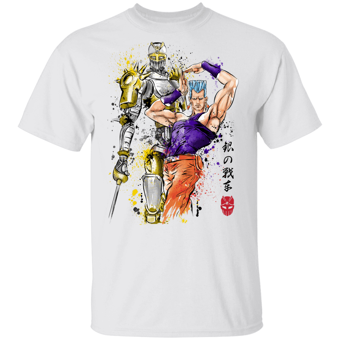 T-Shirts White / YXS Silver Chariot Watercolor Youth T-Shirt