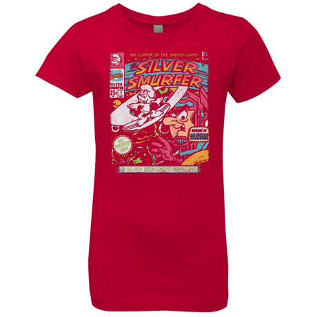T-Shirts Red / YXS Silver Smurfer Girls Premium T-Shirt