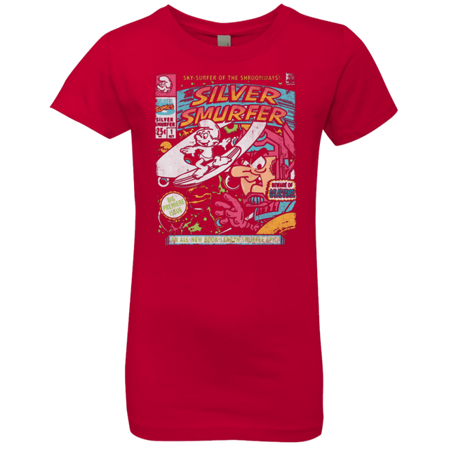 T-Shirts Red / YXS Silver Smurfer Girls Premium T-Shirt
