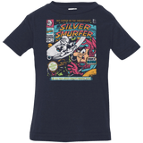 T-Shirts Navy / 6 Months Silver Smurfer Infant Premium T-Shirt