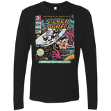 T-Shirts Black / Small Silver Smurfer Men's Premium Long Sleeve