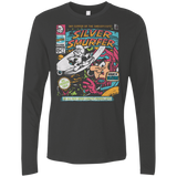 T-Shirts Heavy Metal / Small Silver Smurfer Men's Premium Long Sleeve