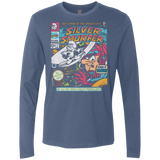 T-Shirts Indigo / Small Silver Smurfer Men's Premium Long Sleeve