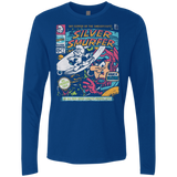 T-Shirts Royal / Small Silver Smurfer Men's Premium Long Sleeve