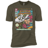 T-Shirts Military Green / X-Small Silver Smurfer Men's Premium T-Shirt