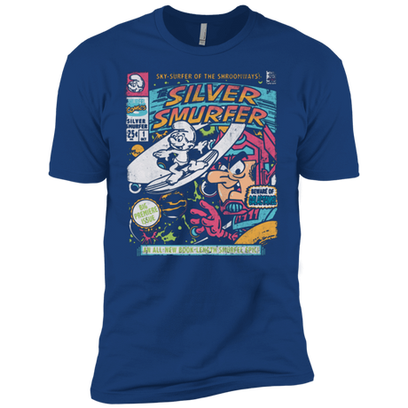 T-Shirts Royal / X-Small Silver Smurfer Men's Premium T-Shirt