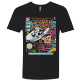 T-Shirts Black / X-Small Silver Smurfer Men's Premium V-Neck