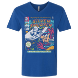 T-Shirts Royal / X-Small Silver Smurfer Men's Premium V-Neck