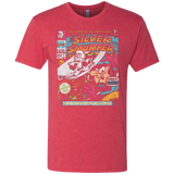 T-Shirts Vintage Red / Small Silver Smurfer Men's Triblend T-Shirt