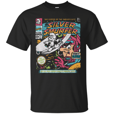 T-Shirts Black / Small Silver Smurfer T-Shirt