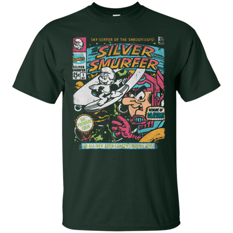 T-Shirts Forest Green / Small Silver Smurfer T-Shirt