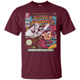 T-Shirts Maroon / Small Silver Smurfer T-Shirt