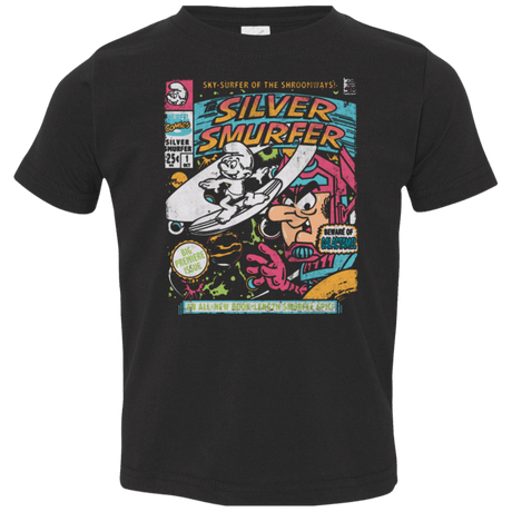 T-Shirts Black / 2T Silver Smurfer Toddler Premium T-Shirt