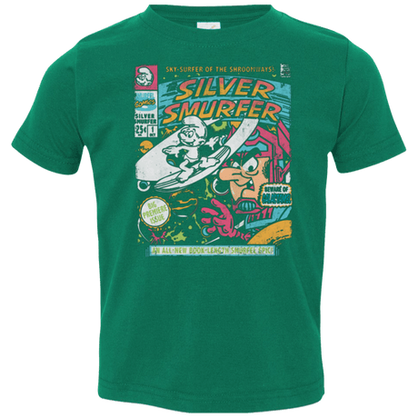 T-Shirts Kelly / 2T Silver Smurfer Toddler Premium T-Shirt