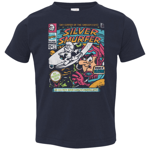 T-Shirts Navy / 2T Silver Smurfer Toddler Premium T-Shirt