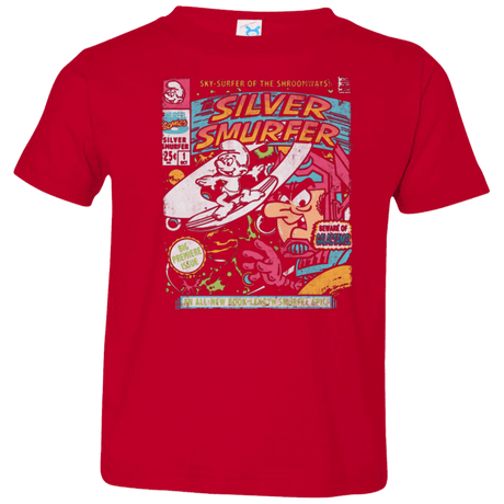 T-Shirts Red / 2T Silver Smurfer Toddler Premium T-Shirt
