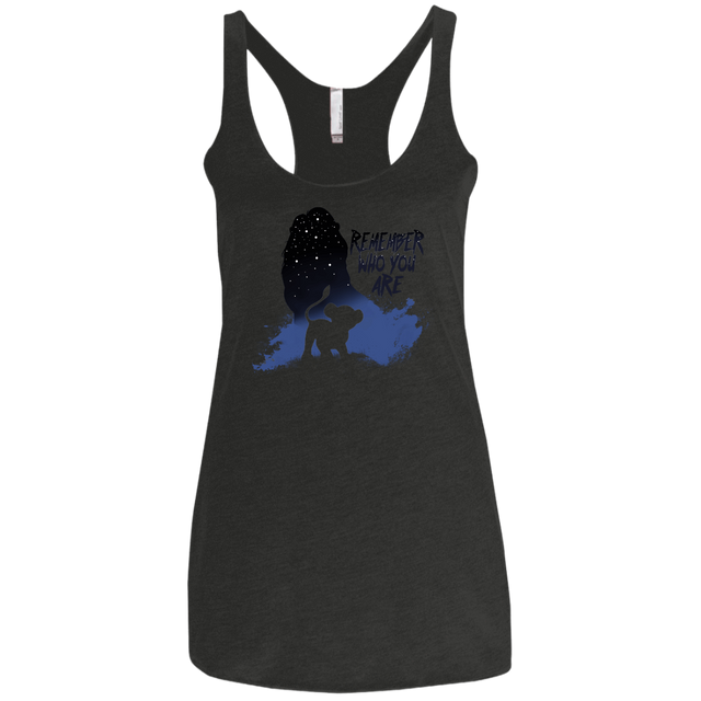 T-Shirts Vintage Black / X-Small Simba Women's Triblend Racerback Tank