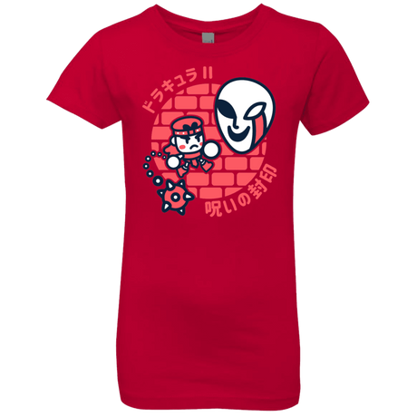 T-Shirts Red / YXS Simons Little Quest Girls Premium T-Shirt