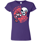 T-Shirts Purple / S Simons Little Quest Junior Slimmer-Fit T-Shirt