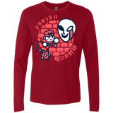 T-Shirts Cardinal / S Simons Little Quest Men's Premium Long Sleeve